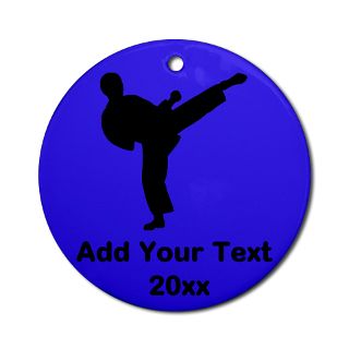 Aikido Gifts  Aikido Home Decor  Guys Ornament (Round)