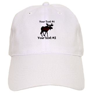 Custom Gifts  Custom Hats & Caps  customize Moose Baseball Cap