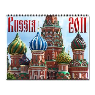 Moscow Gifts  Moscow Home Office  2011 Russia Calendar