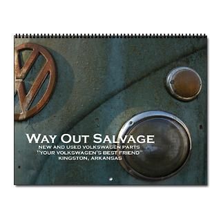 Gifts  Home Office  2009 Way Out Salvage Wall Calendar