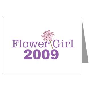 Flower Girl 2009 Greeting Cards (Pk of 20)