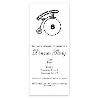 Number Six Invitations for $1.50