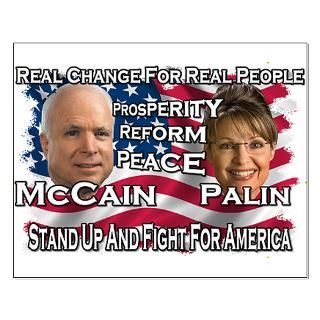 McCain Palin 2008 Small Poster  McCain Palin 2008  Nickerson