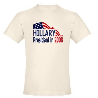 Hillary Clinton Organic Cotton Tee T Shirt by hillary_in_2008