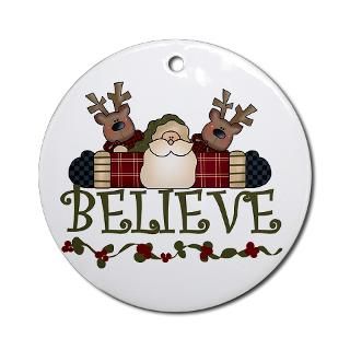 2007 Holiday Gifts  2007 Holiday Home Decor  Believe Ornament