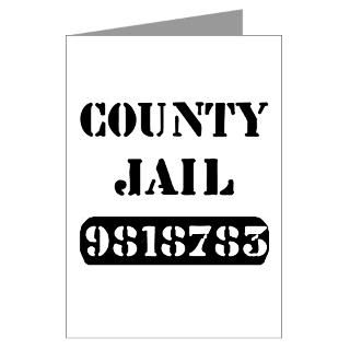 jail inmate number 9818783 greeting cards package