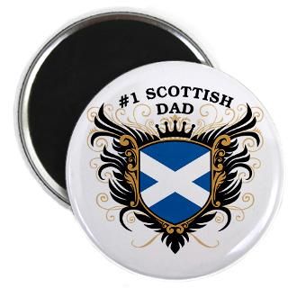 Number One Scottish Dad Magnet for $4.50