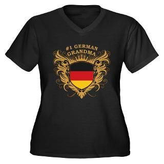 Number One German Grandma Plus Size T Shirt by pridegiftshop