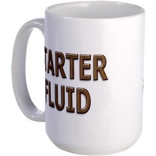 Starter Fluid #2 Large Mug  Cool Coffee Mugs & Tile Coasters