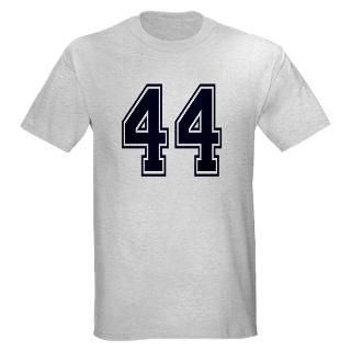 44 T shirts  NUMBER 44 FRONT Light T Shirt