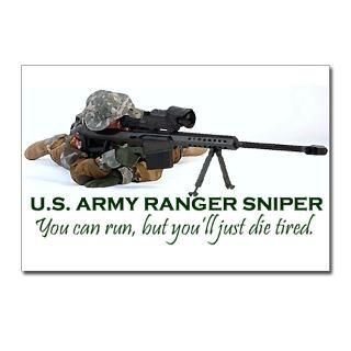 ARMY RANGER SNIPER Postcards (Package of 8)  US ARMY RANGER SNIPER
