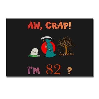 AW CRAP IM 82 Gift Postcards (Package of 8) for $9.50
