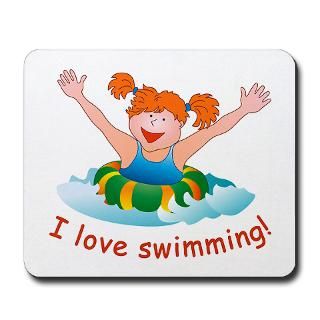 Girl Swimming Mousepad > Girl Swimming > Gifts 4All Occasions