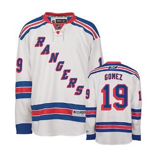 Scott Gomez Jersey Reebok White #11 New York Rangers Premier Jersey