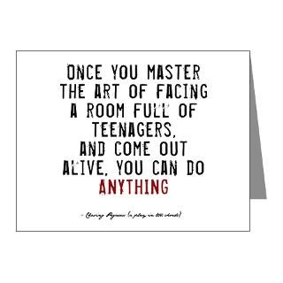 teacher quote note cards pk of 10