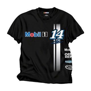 Tony Stewart #14 Mobil 1 Uniform Stripe T Shirt