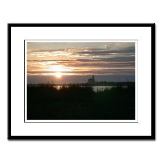 Bandon Sunset III 15x19_Framed_Print  Bandon (Coquille River