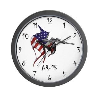 Anti Bush Gifts  Anti Bush Home Decor  Ar 15 Reaper Wall Clock