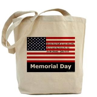 John 1513 Tote Bag  U.S. Memorial Day Online Store  U.S. Memorial