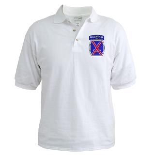 10th Mountain Division Shirt 19 Golf Shirt by linkinmall