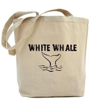 white whale tote bag $ 18 00