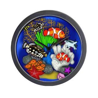 Tropical Fish Wall Clock for $18.00