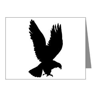 America Note Cards  American Eagle Silhouette Note Cards (Pk of 20