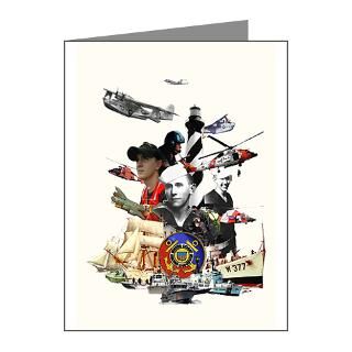  Boat Note Cards  US Coast Guard Honors Note Cards (Pk of 20