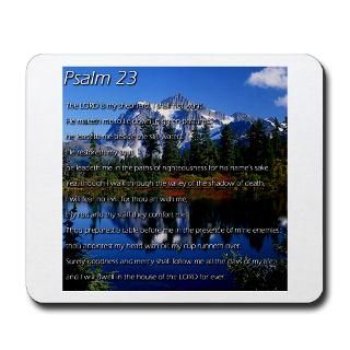  Bible Quotes Home Office  Psalm 23 Bible Scripture Mousepad