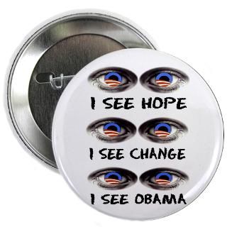 2008 Gifts  2008 Buttons  i see hope change obama 2.25 Button