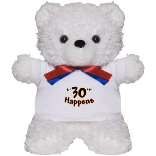 30th birthday   30 happens Teddy Bear for $18.00