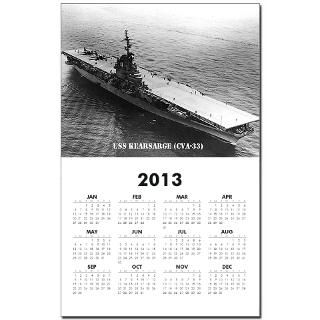 USS KEARSARGE (CVA 33) Calendar Print