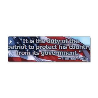 America Gifts  America Wall Decals  Patriots Duty Thomas Paine