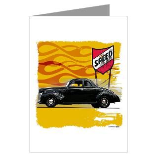 Speed 40 Ford Greeting Cards (Pk of 10)