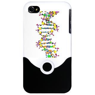 DNA #37 on white iPhone 4 Slider Case for