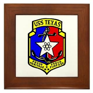 USS Texas (CGN 39) Framed Tile for $15.00