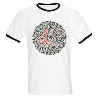 Color Blind Test #42 T Shirt by colorblind42
