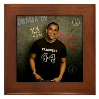 President #44 Framed Tile for $15.00