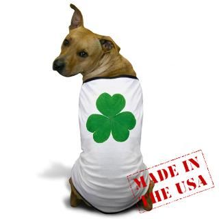 Celtic Gifts > Celtic Pet Apparel > SHAMROCK Dog T Shirt