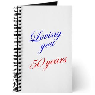 50 Year Anniversary Gifts  50 Year Anniversary Journals  Loving