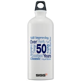 1950S Drinkware  Over 50 years, 50th Birthday Sigg Water Bottle