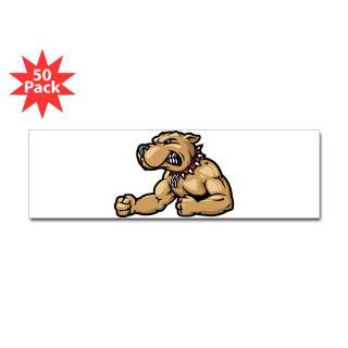 Pitbull Negative Bumper Sticker (50 pk)