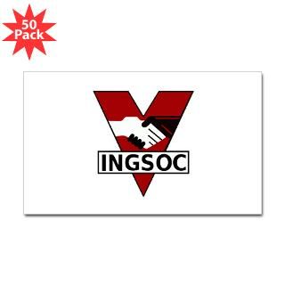 INGSOC Sticker (Rectangle 50 pk)