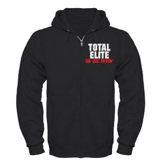 total elite zip hoodie dark $ 54 99