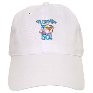 50 Gifts  50 Hats & Caps  Celebrating 50 Baseball Cap