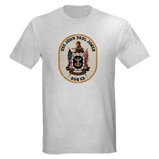 shirts > USS John Paul Jones DDG 53 Light T Shirt