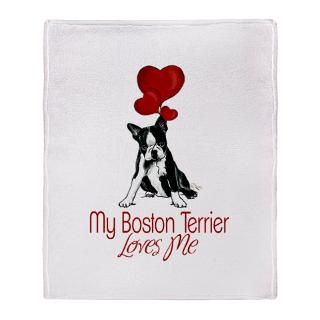 Boston Terrier Love Stadium Blanket for $59.50