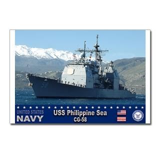 USS Philippine Sea CG 58 Guided Missile Cruiser  USA NAVY PRIDE