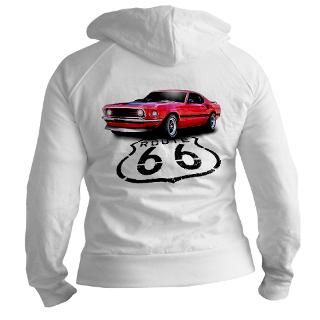 Route 66 Mustang  Classic Car Tees
