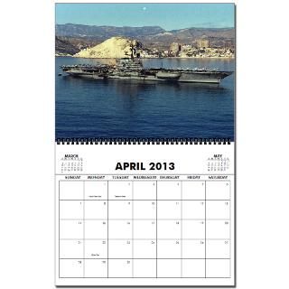 USS Enterprise CVN 65 2013 Wall Calendar by quatrosales